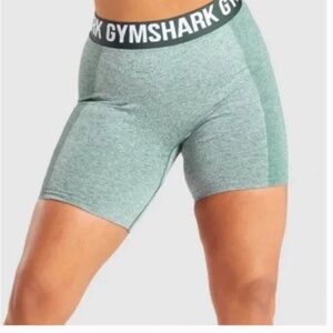GYMSHARK Flex Fitness Shorts Marl Jade Size Medium